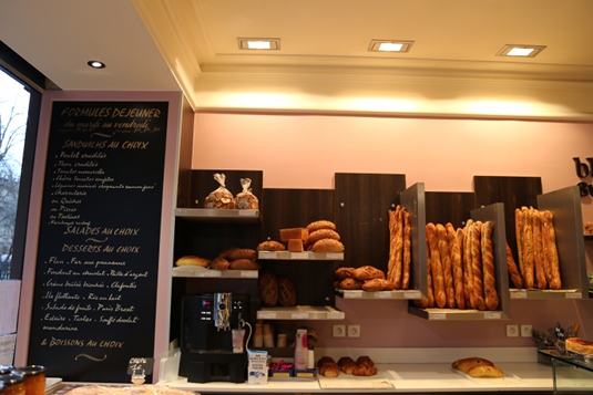 Baguettes and more pastries at Ble Sucre.