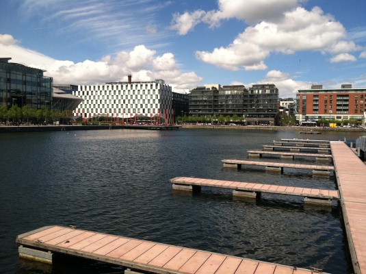 Dublin's docklands are also known as "Silicon Docks."