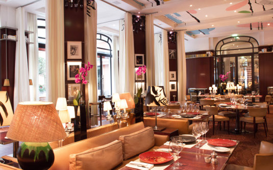 Le Royal Monceau's interiors were designed by Philippe Starck.