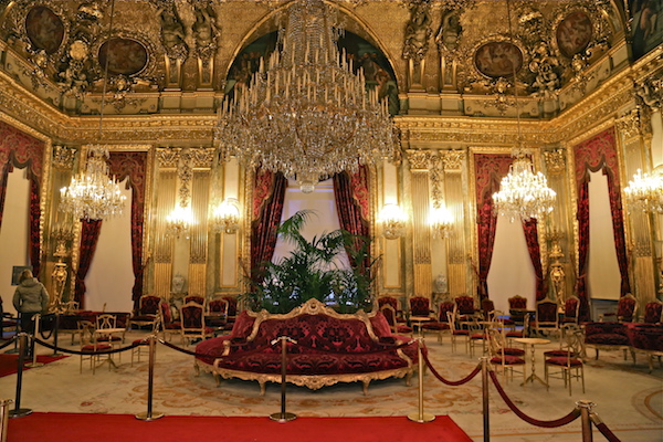Image of the Napoleon III Apartments at the Louvre in Paris
