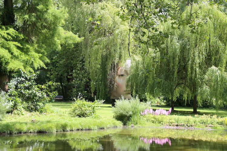 Image of the park at Château de Clos Lucé in the Loire Valley