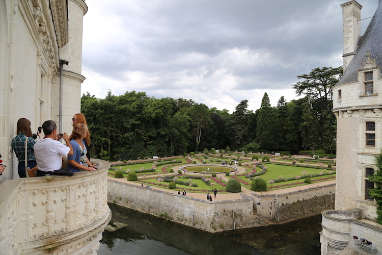 Image of a view from Chenonceau in the Loire Valley