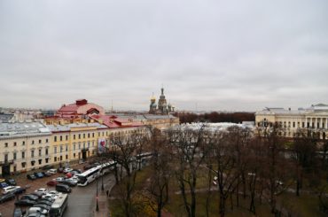 Image of Saint Petersburg from the top of the Belmond Grand Hotel Europe